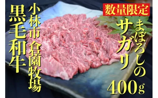 【倉薗牧場直送】【数量限定】黒毛和牛のまぼろしサガリ